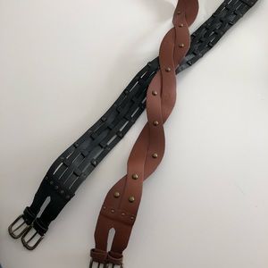 TWO Roxy belts sold together